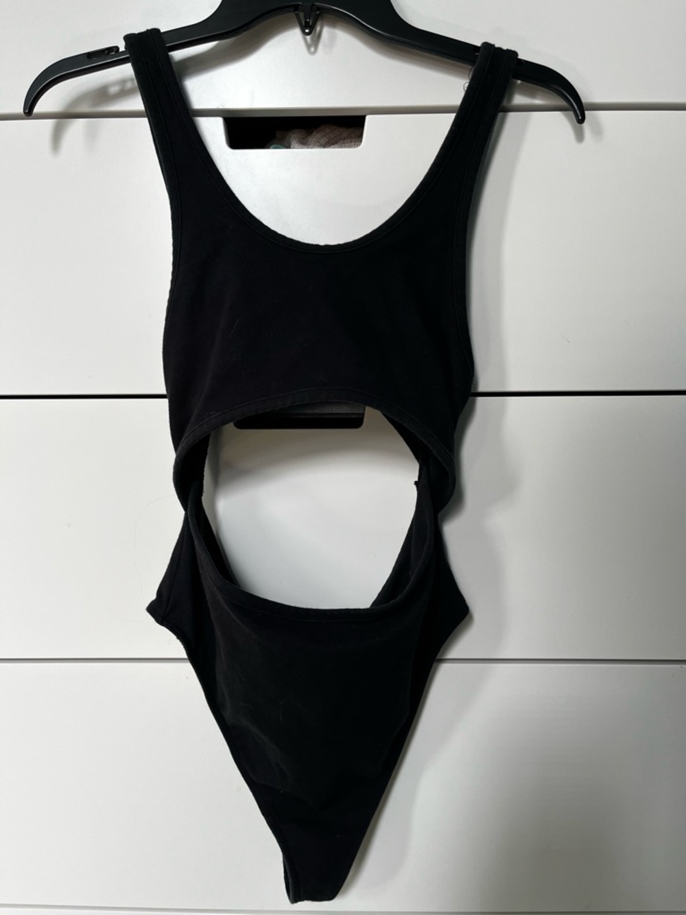 Black Cutout bodysuit